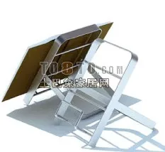 Portable Kitchen Table 3d model
