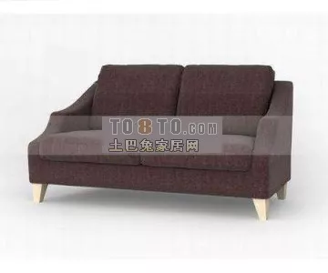 Sofa Klerk Three Seats 3d model