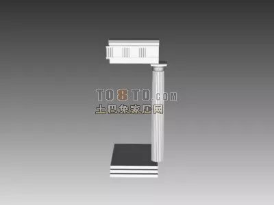 Crisscross Escalator Design 3d model