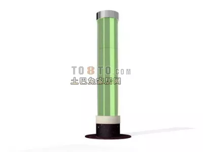 Single Construction Column 3d model