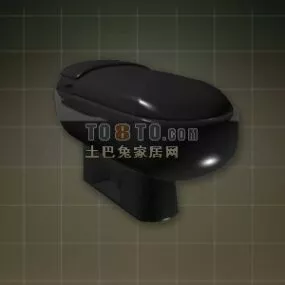 Color Toilet Accessories 3d model