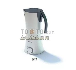 Kettle Household Appliances 3d model