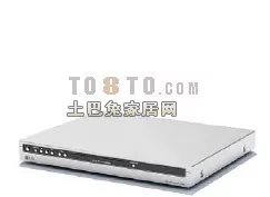 Dvd Player Modern Style 3d model