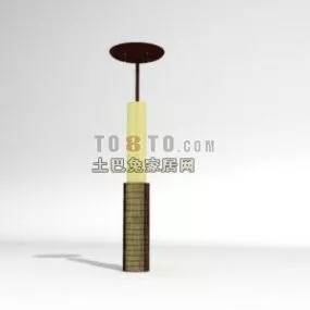 Brass Construction Column 3d model