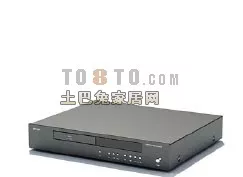Dvd Player Steel Grey 3d model