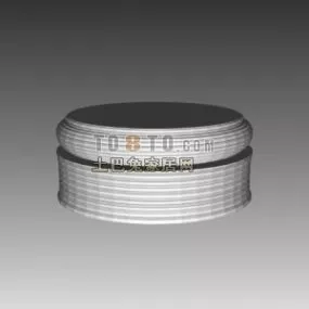 Column Base European Architecture 3d model