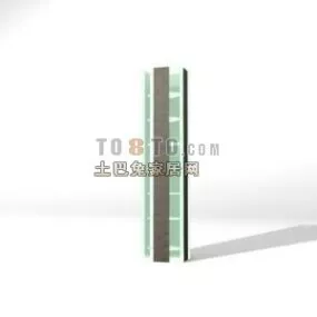 Pillar Construction Column Set 3d model