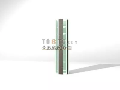 Classic European Column Gate 3d model