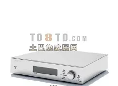 90s Dvd Player 3d model