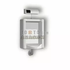 Toilet Urinal Component 3d model
