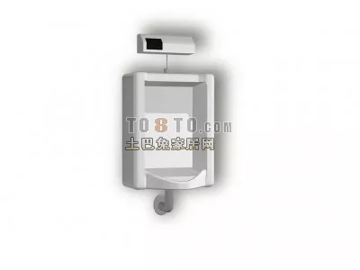 Minimalist Urinal 3d model