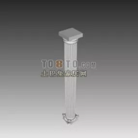 European Rome Column 3d model