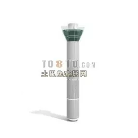 Pillar Column Classic Architecture 3d model