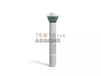 Thick Column 3d model