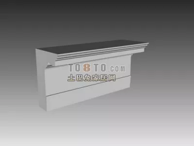 European Molding Component 3d model European Molding Component 3d model