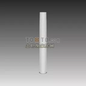 European Column Marble 3d model