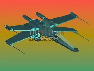 Small Aircraft Propeller Plane 3d model