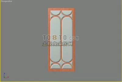 Aluminum Frame Window 3d model