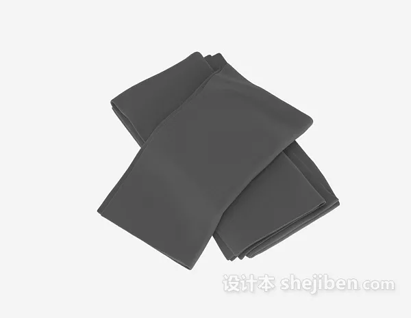 Two Towel With Texture 3d model