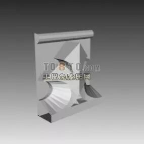 European Stylist Molding Decoration 3d model
