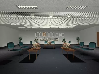 The Showroom Building 3d model