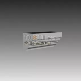 Classic Molding Decoration 3d model