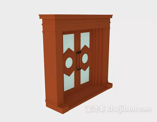 Aluminum Frame Window 3d model