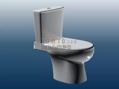 The Toilet Smooth Cap 3d model