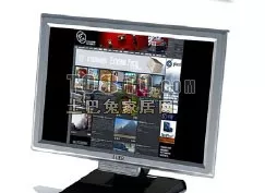 Lcd Tv 3d model