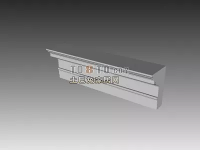 European Molding Decoration Part Of Construction 3d model European Molding Decoration Part Of Construction 3d model