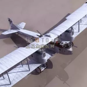 Small Fighter Aircraft Propeller Plane 3d model Small Fighter Aircraft Propeller Plane 3d model
