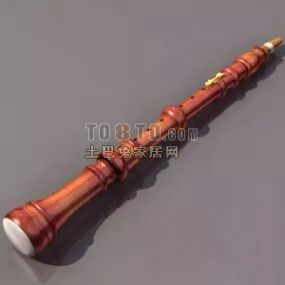 Musical Blow Instrument 3d model