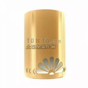 Steel Lamp Case 3d model