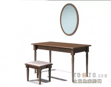 Old Wooden Table, Pallet Table 3d model