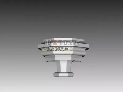 Icestorm Shape Decoration 3d model