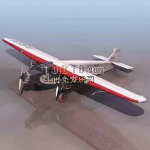 Small Utility Aircraft 3d model Small Utility Aircraft 3d model