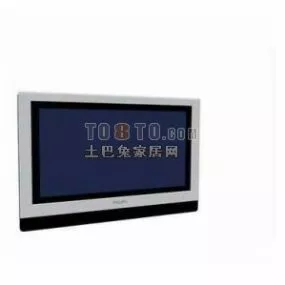 Wall Mounted Tv Gadget 3d model