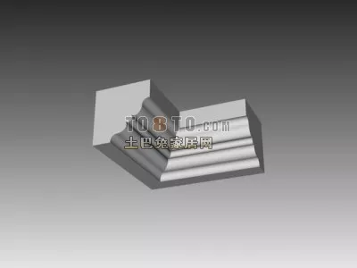 European Corner Construction Column 3d model European Corner Construction Column 3d model