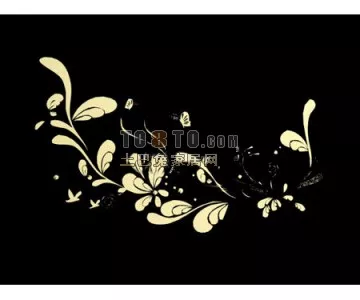 Crafts Wall Texture Leaf Shape 3d model Crafts Wall Texture Leaf Shape 3d model