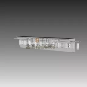 Molding Carved Component 3d model