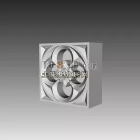 European Building Component 3d model