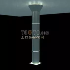 47 Pillar Set 3d model