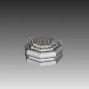 Classic Column Base 3d model