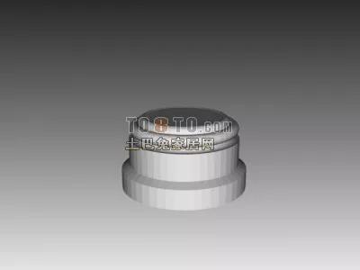 European Column Base Component 3d model European Column Base Component 3d model