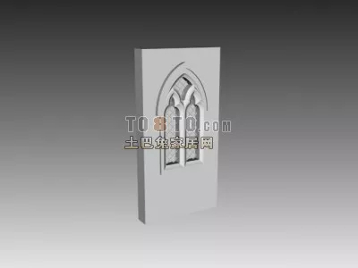 Chinese Luxing Buddhist Bronze Statue 3d model