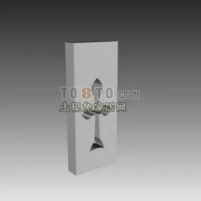 European Component Carved Wall 3d model