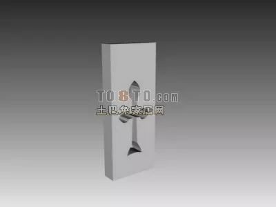Old School Building 3d model
