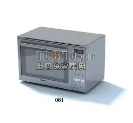 Compact Slim Digital Camera 3d model