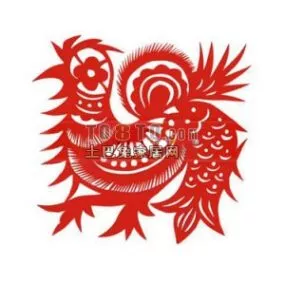 Chinese Traditional Chicken Crafts 3d model