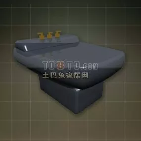 Toilet Part 3d model